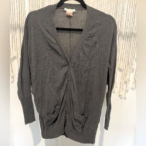 Sweet Romeo Oversized Grey Sweater Size S/M